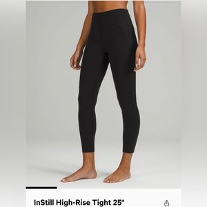 Lululemon Instill High Rise Tight 25’’ in Black